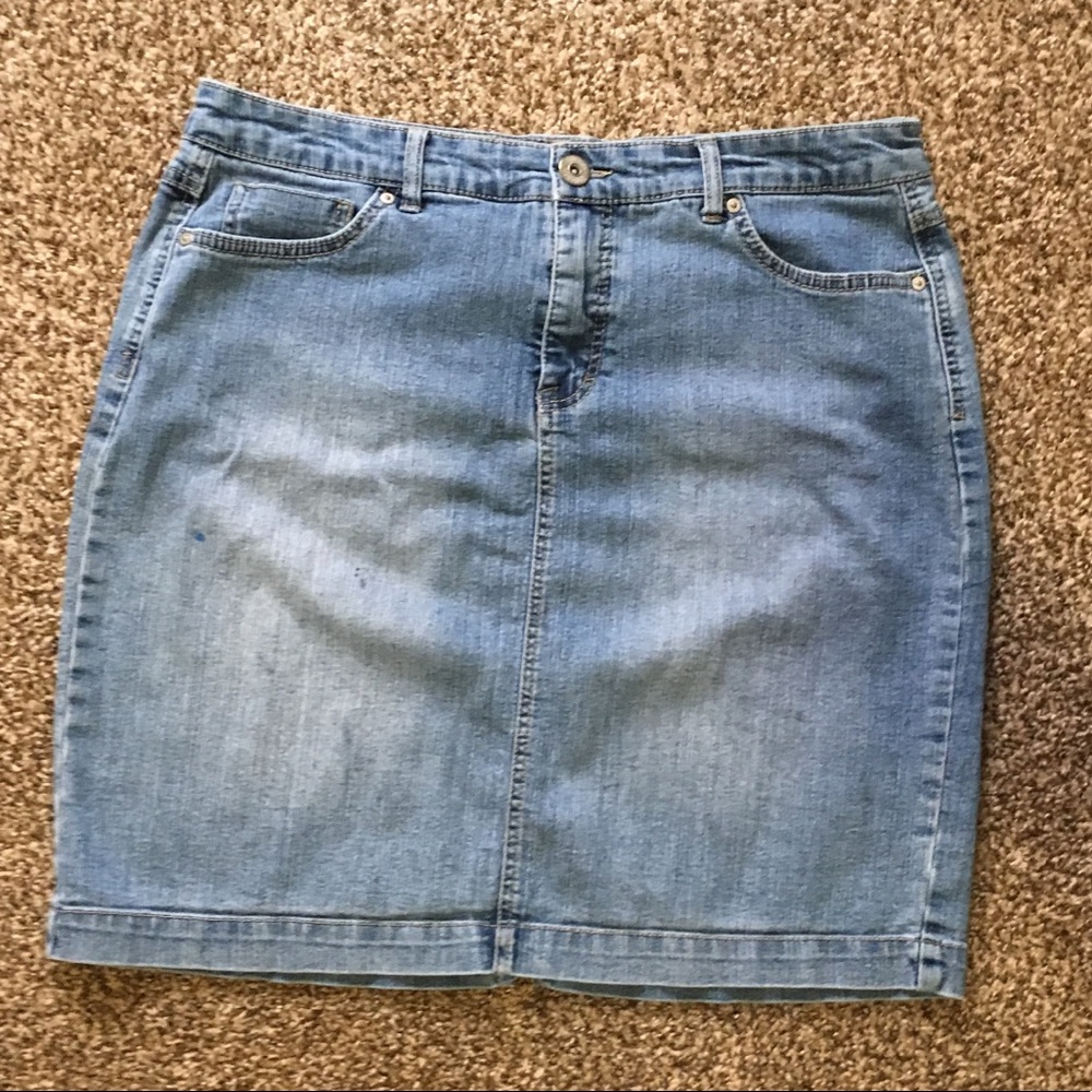 Style and Co. Denim Skirt